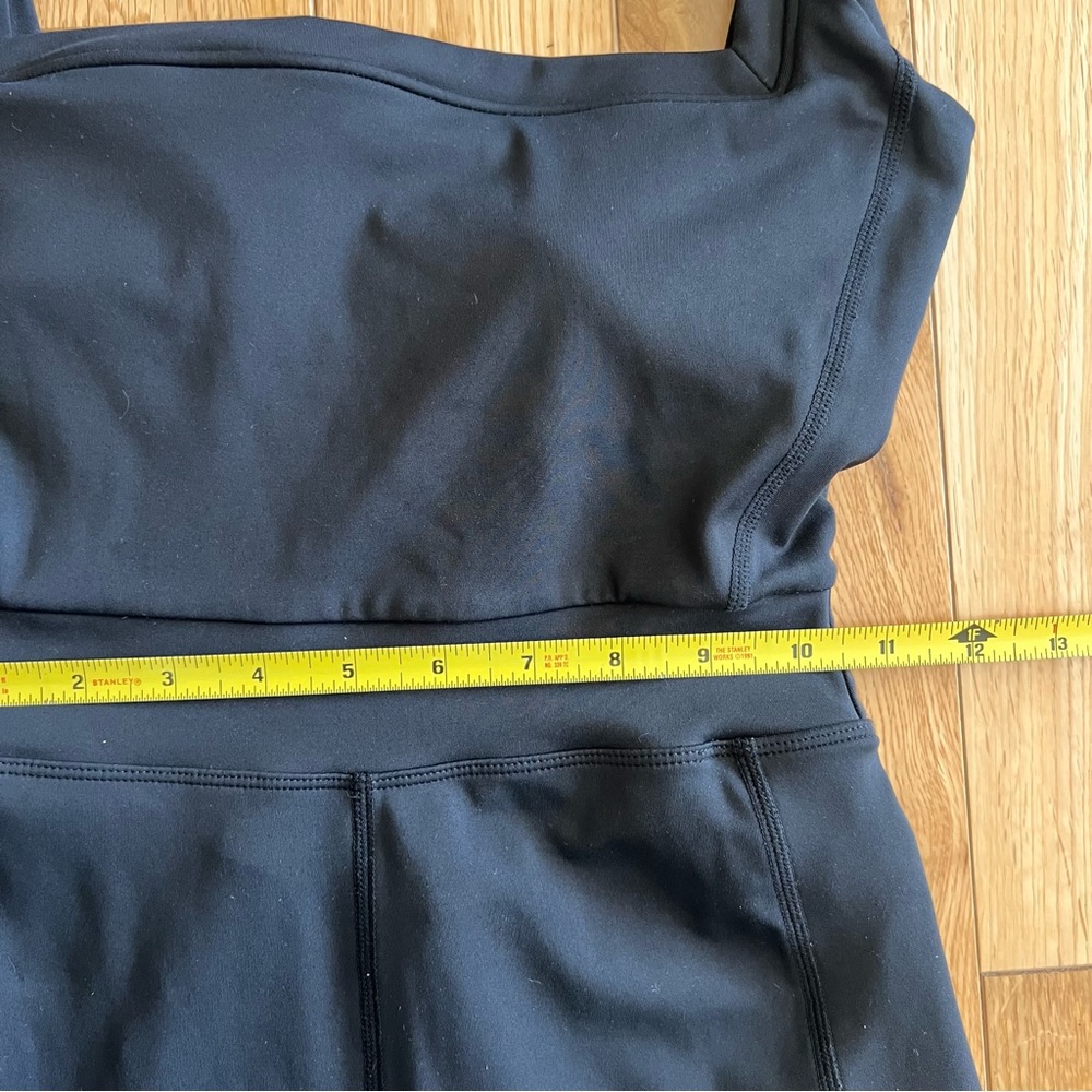 Yllw The Label Black Square Neck Jumpsuit Bodysuit Size Small - Picture 2 of 8